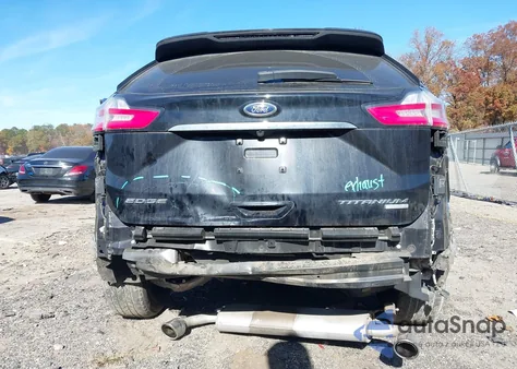 2019 Ford Edge Titanium from USA, damaged, VIN 2FMPK4K98KBB93684